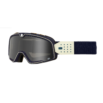 100% Crossbril Barstow Denim Dark Smoke