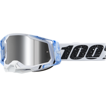 100% Crossbril Racecraft 2 Mixos Mirror Silver