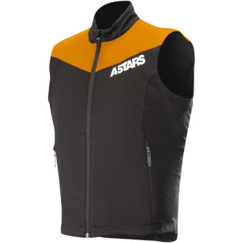 Alpinestars Session Race Softshell bodywarmer vest Black/Fluor Orange