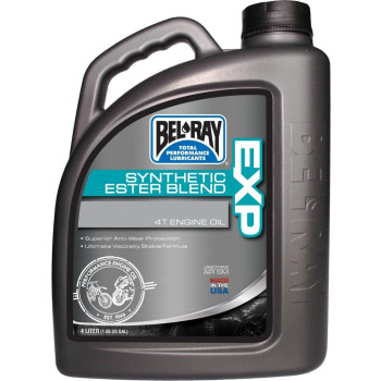 Bel-Ray EXP Synthetic Ester Blend 4T Oil 15W-50 4 Liter