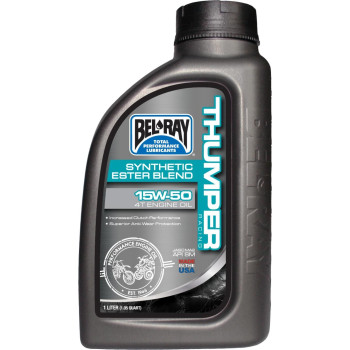 Bel-Ray Thumper Racing Synthetic 4T Olie 15W-50 1 Liter