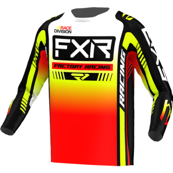 FXR Clutch Pro Cross Shirt Fluor Yellow