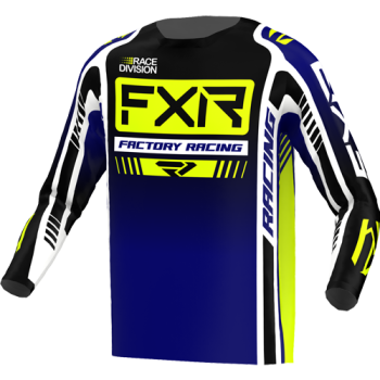 FXR Clutch Pro Cross Shirt Midnight/HiVis