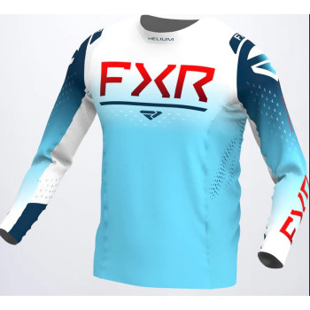FXR Helium Cross Shirt Glacier