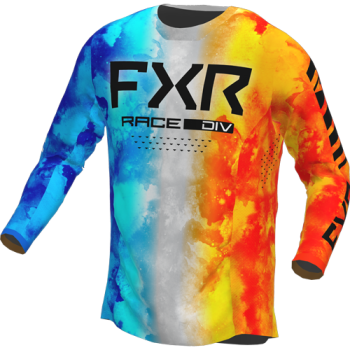 FXR Podium Kinder Cross Shirt Fire & Ice