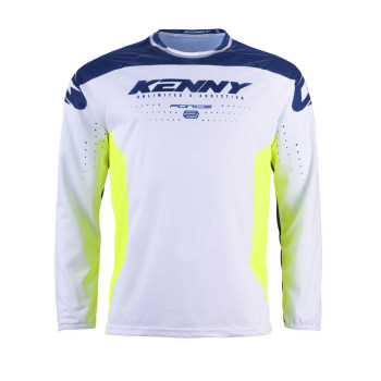 Kenny Cross Shirt Force Navy Neon Yellow
