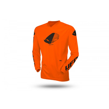 Ufo Kinder Cross Shirt Radial Neon Orange