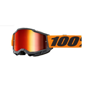 100% Crossbril Accuri 2 Orange Mirror Red