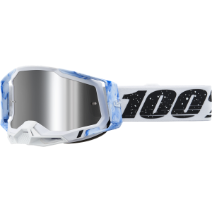 100% Crossbril Racecraft 2 Mixos Mirror Silver