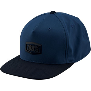 100% Pet Hats Enterpise Snapback Blue