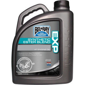 Bel-Ray EXP Synthetic Ester Blend 4T Oil 15W-50 4 Liter