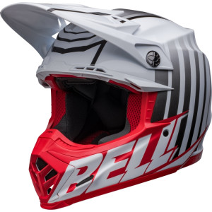 Bell Moto-9S Crosshelm Flex Sprint Red/White