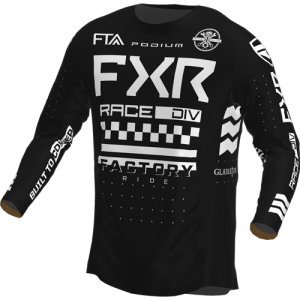 FXR Podium Gladiator Cross Shirt Black