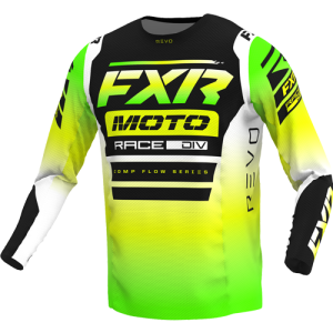 FXR Revo Comp Cross Shirt Glowstick