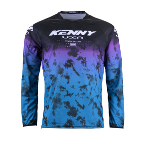Kenny Cross Shirt Force Dye Purple