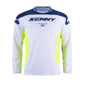 Kenny Cross Shirt Force Navy Neon Yellow