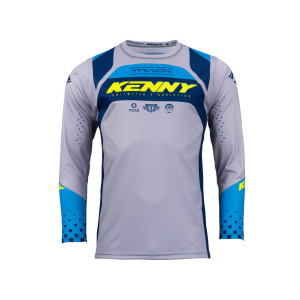 Kenny Cross Shirt Track Focus Grey/Blue