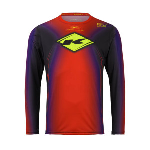 Kenny Kinder Cross Shirt Track Focus Red