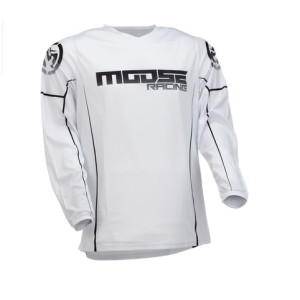 Moose Qualifier Cross Shirt White