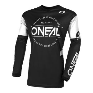 O'neal Element Cross Shirt Brand Black White