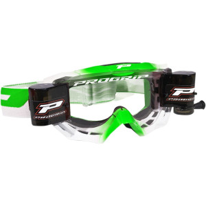 Progrip Crossbril 3200 Venom Roll-Off Wit/Groen