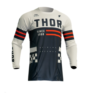 Thor Cross Shirt Pulse Combat Vintage White