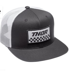 Thor Hat Checkers Snapback Black/White
