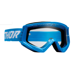 Thor Kinder Crossbril Combat Racer Blue/White
