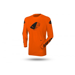Ufo Cross Shirt Radial Neon Orange